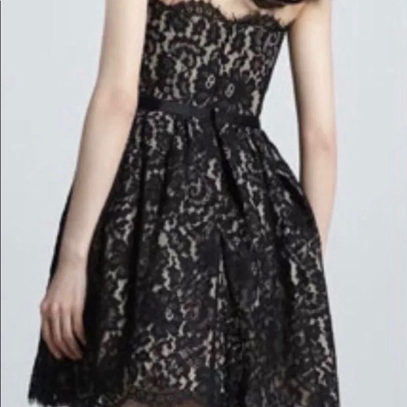 NWT Robert Rodriquez Neiman Marcus for Target Lace Strapless Dress - Picture 2 of 9